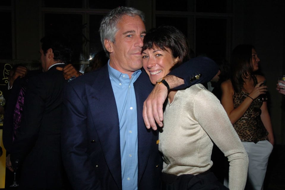 Maxwell and child molester Jeffrey Epstein.