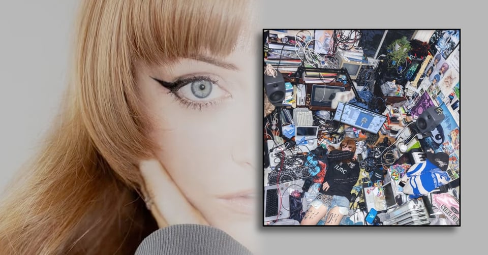 The cover of "I Love My Computer" and Ninajirachi