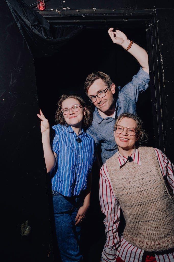 Izzy, Alex Fernie, and Siobhan Thompson, photographed by our film’s DP Jill Petracek