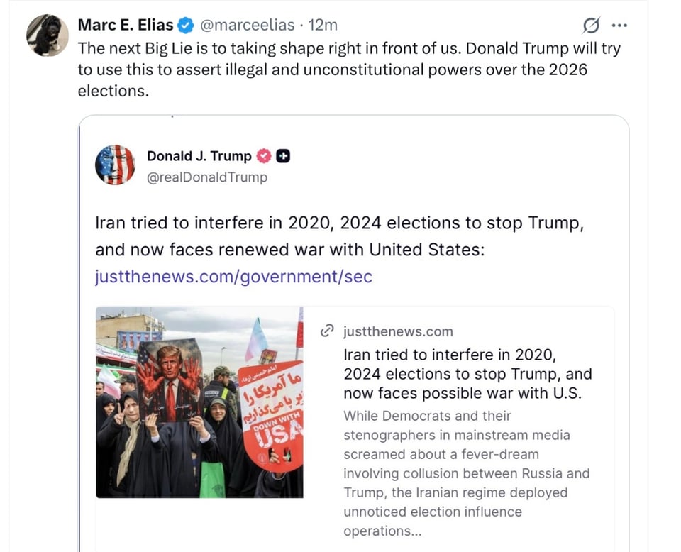 Marc Elias on Trump’s War