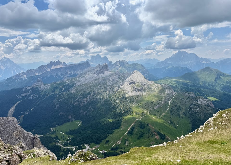 view from Rifugio Lagazuoi