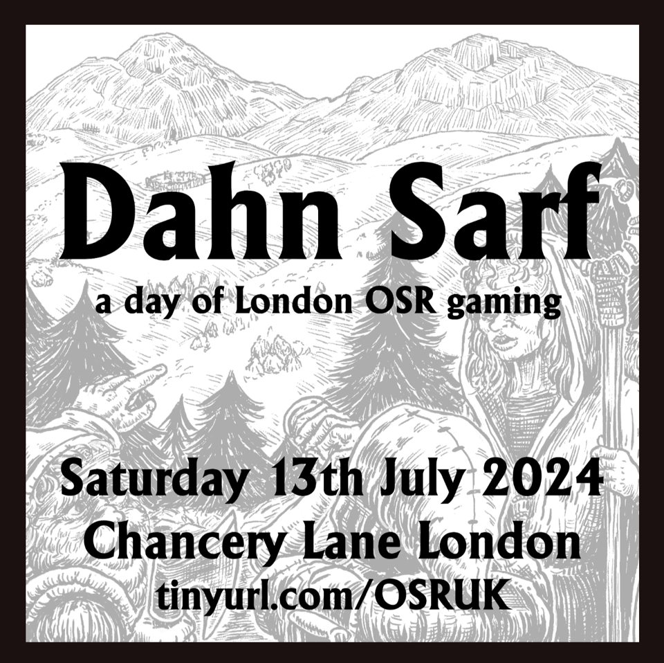A poster for a gaming convention