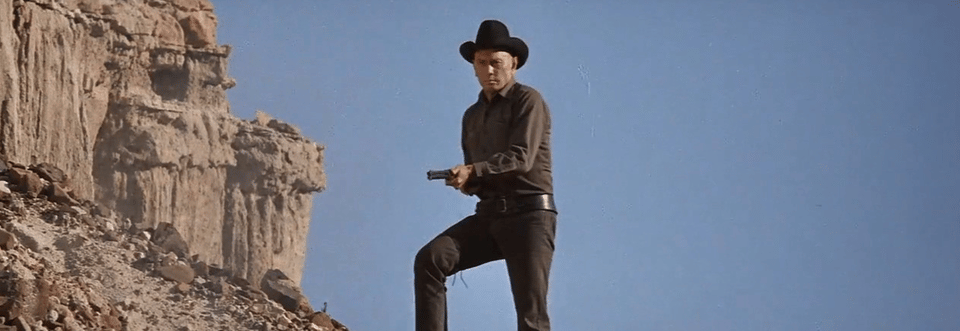 Noted hottie Yul Brynner as a murderous robot. Good for him, honestly.
