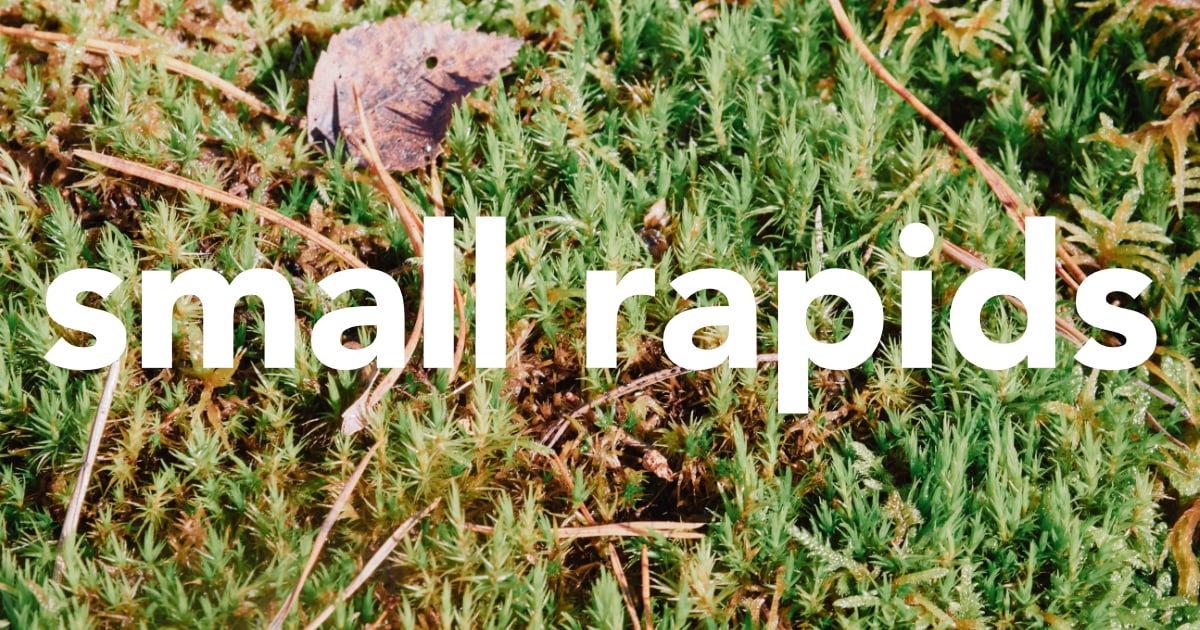 Welcome to Small Rapids