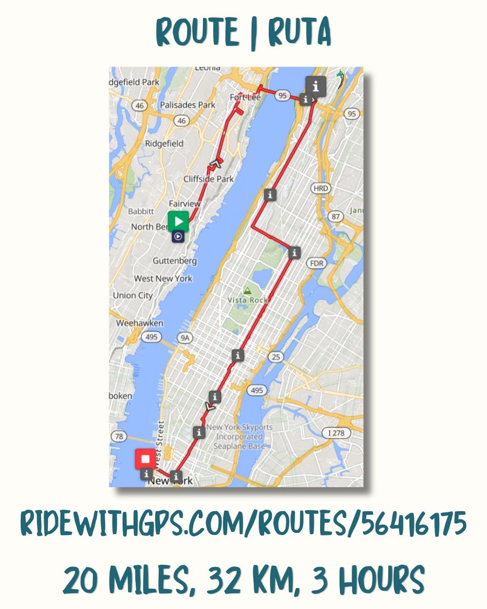 flyer promoting august 15 social bike ride to manhattan summer streets