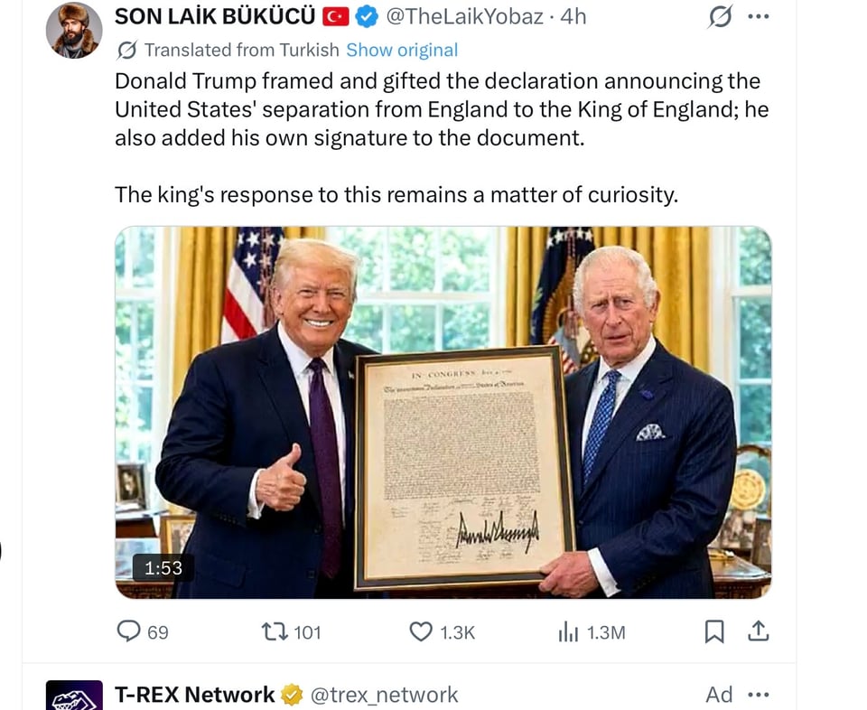 Trump delusional