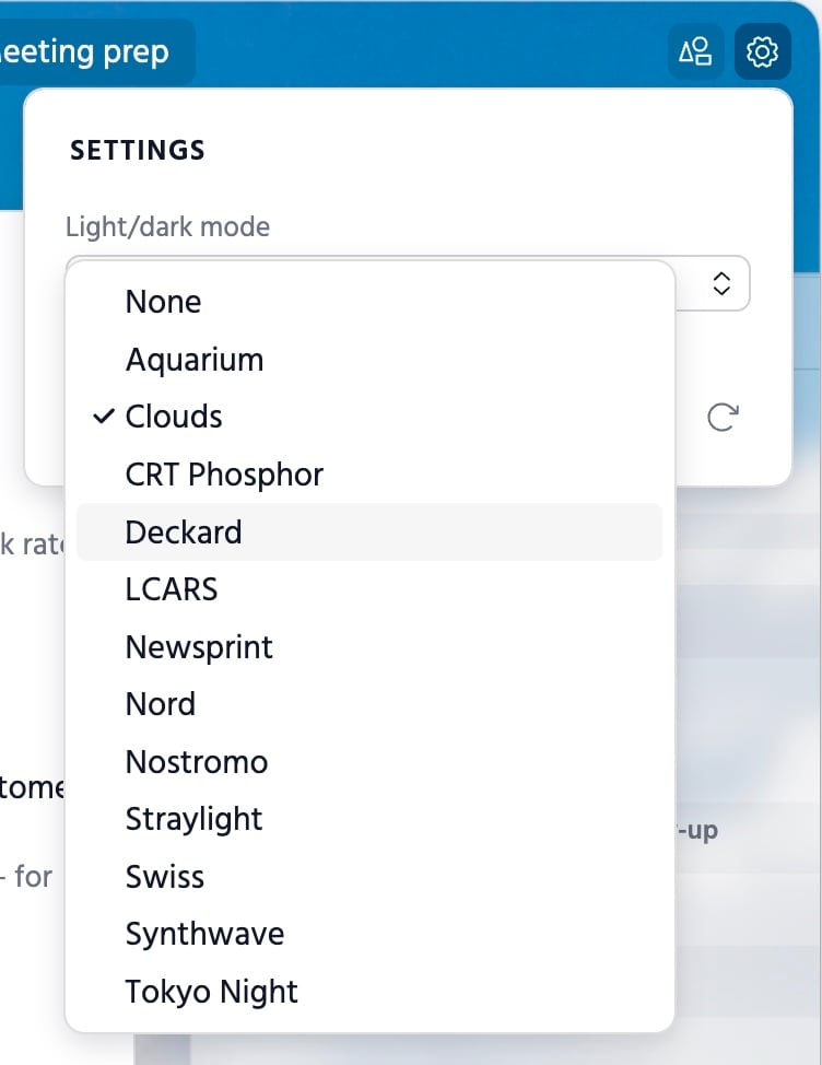 New TELEVISION release (v1.3.2), now with themes and dark mode
