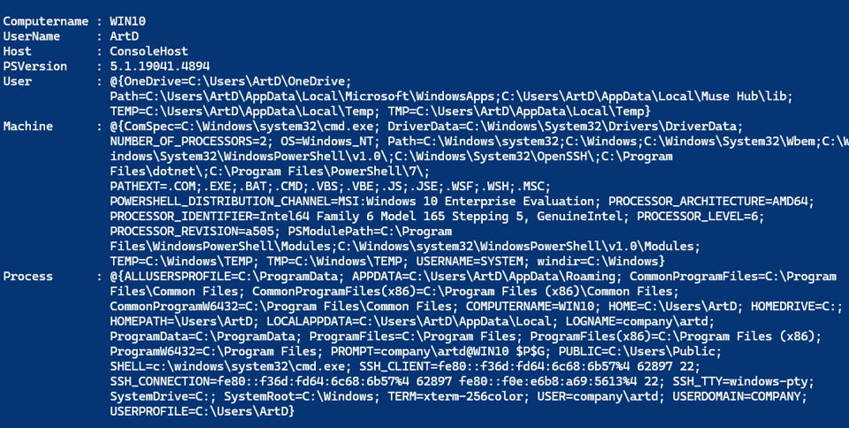 Get-EnvironmentVariableTarget output