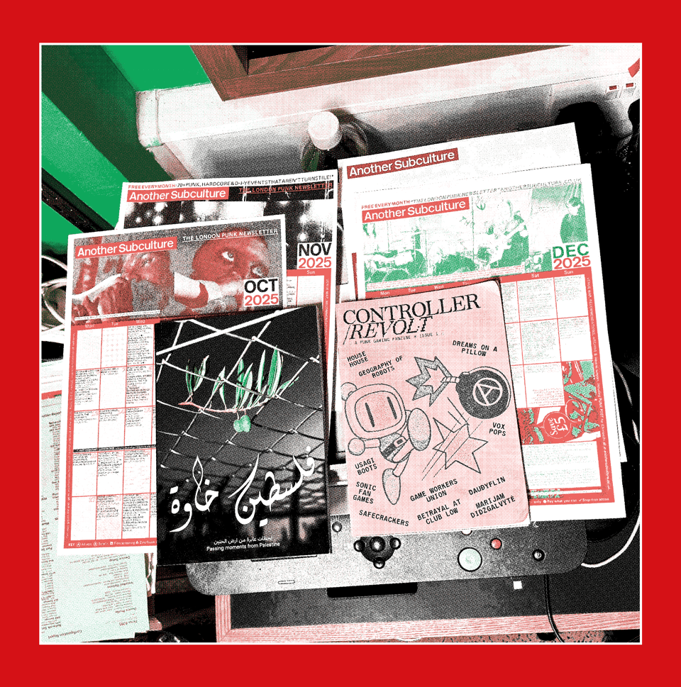 A year of paper: Another Subculture Sept-Dec, Controller/Revolt, Khawa