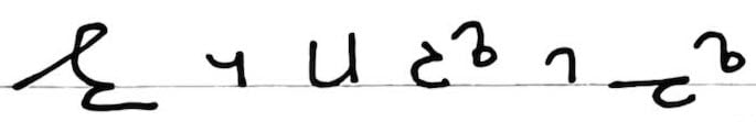 Teeline Shorthand for "Reflect on your actions and decisions"