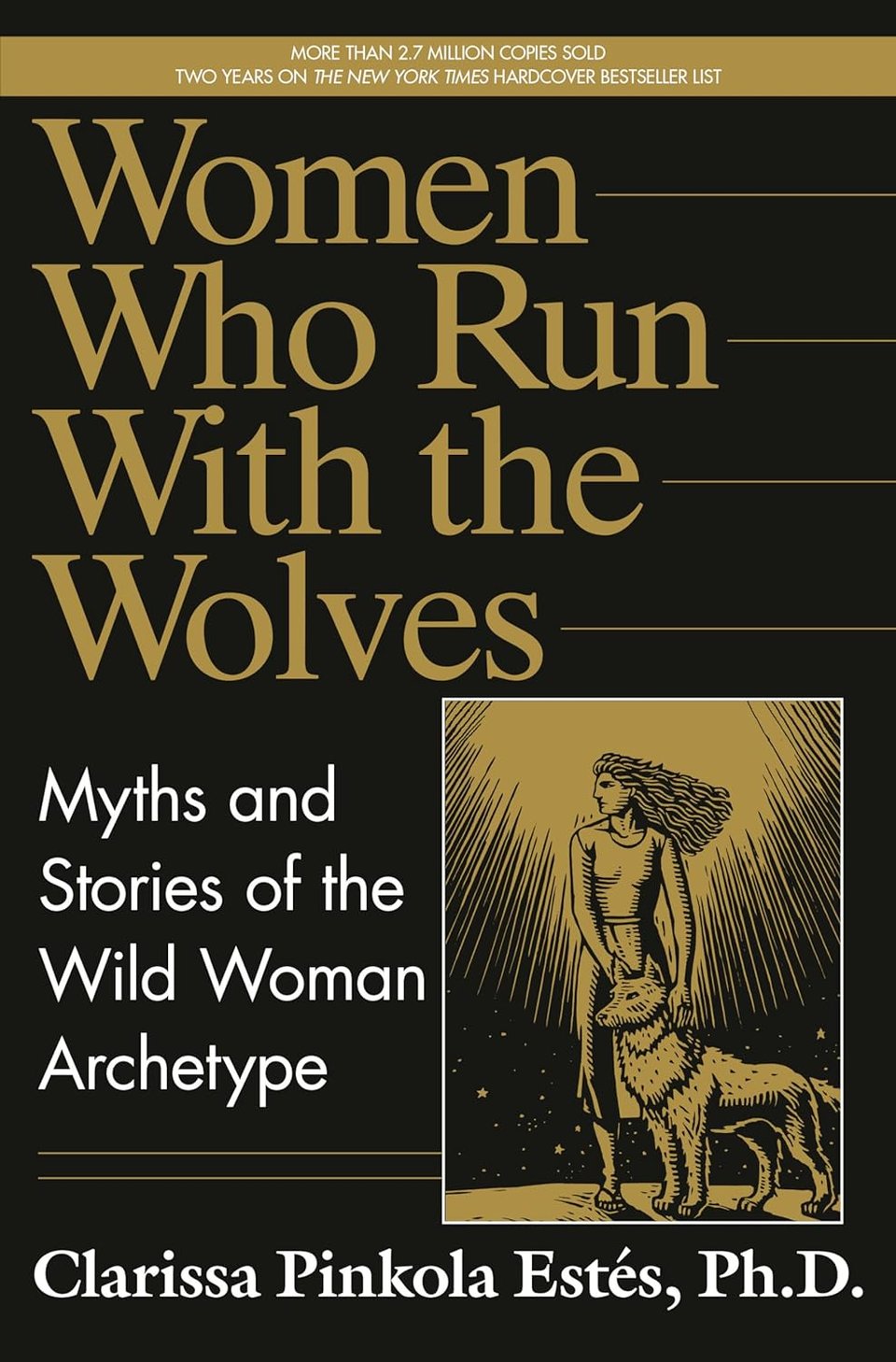 Book cover of Women Who Run With the Wolves by Clarissa Pinkola Estes