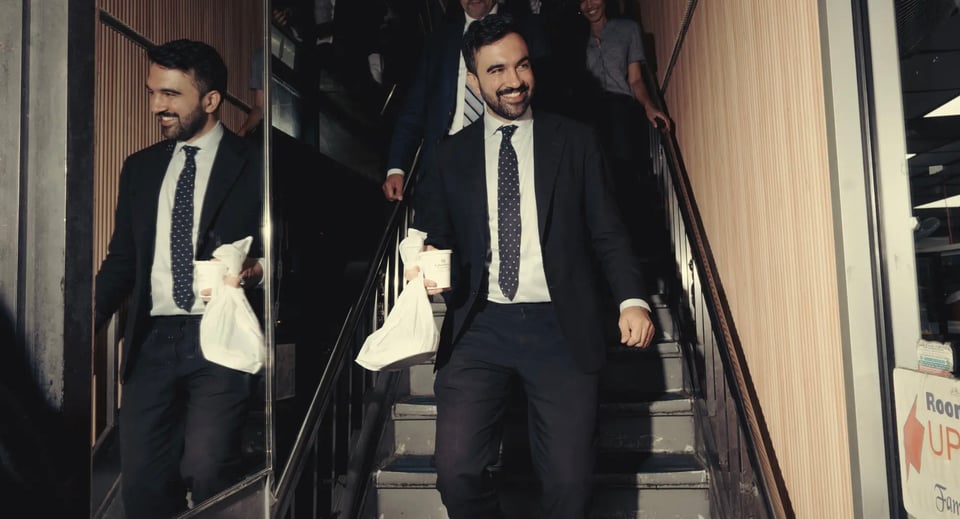 Mamdani is a regular at Kabab King, and even filmed a music video here