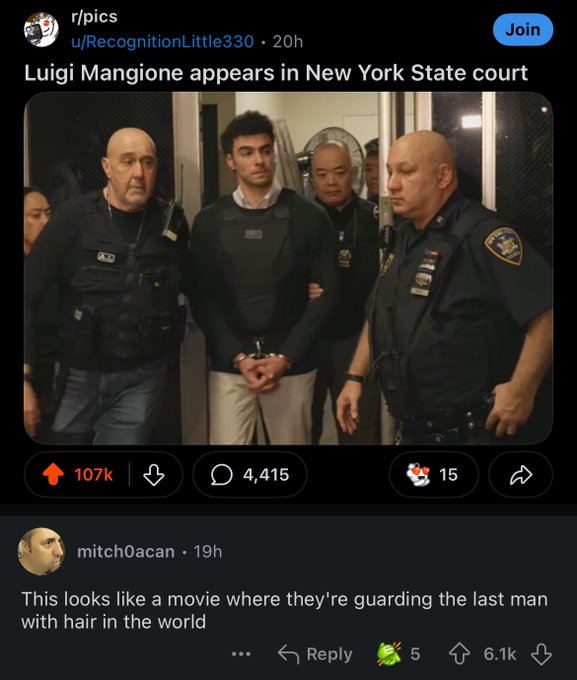 Luigi Mangione appears in New York State court