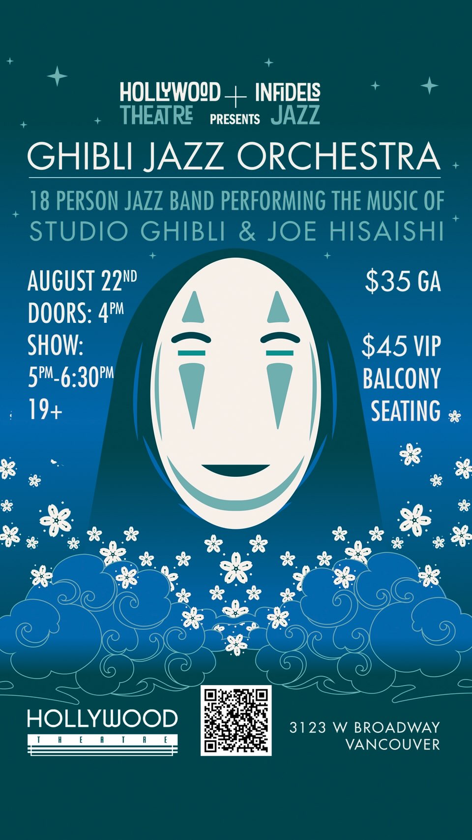 Ghibli Jazz Orchestra at Hollywood Theatre