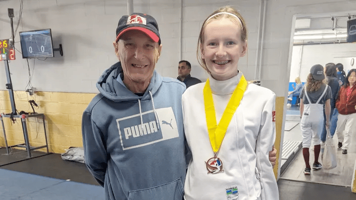 Coach Jorge and Amelia