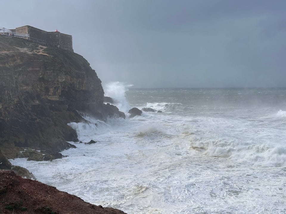 Praia do Norte. Nazaré. Portugal.