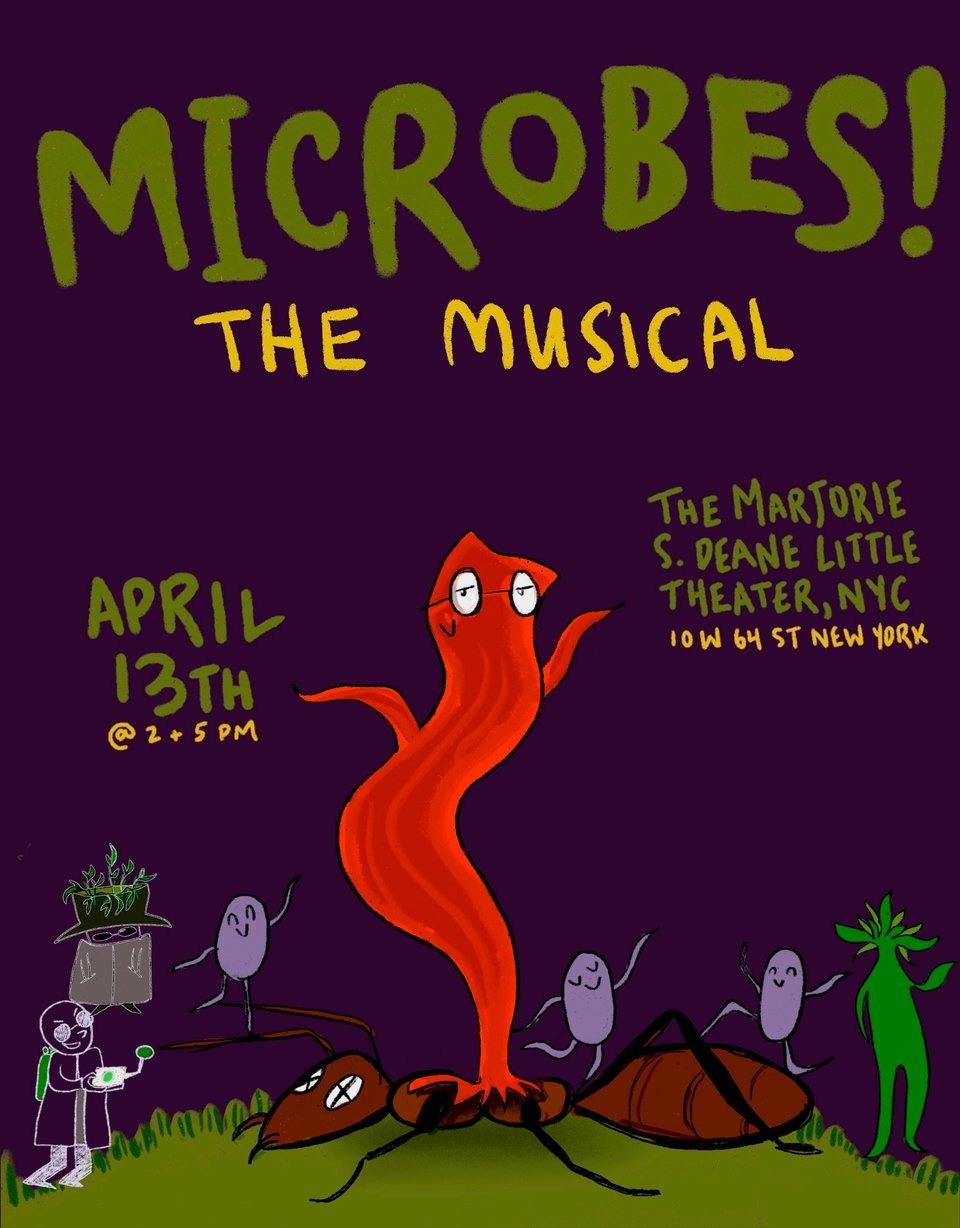 poster for microbes the musical