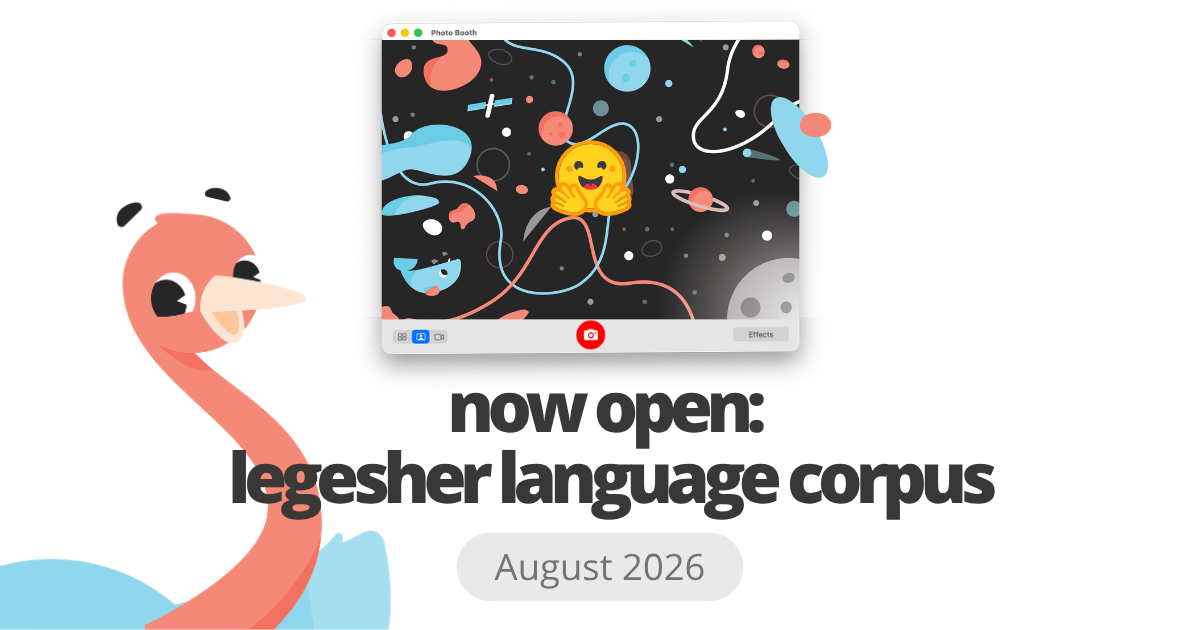 Now Open: Legesher Language Corpus 📊