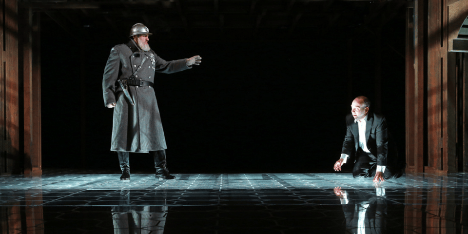 A scene from an RSC Hamlet production.