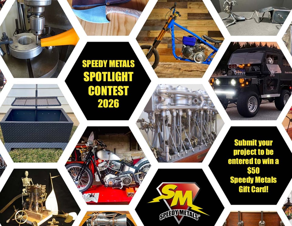 Reminder: Enter to Win a $50 Speedy Metals Gift Card!