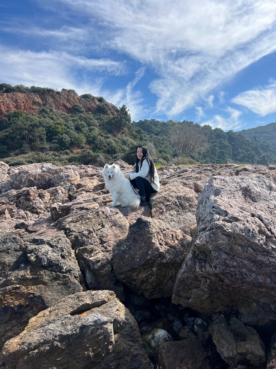 me and luna at the prince islands