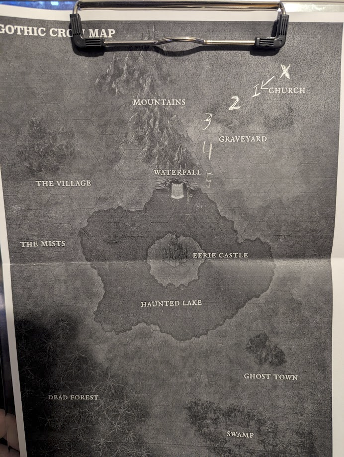 The Gothic Crow Map from Be Like A Crow
