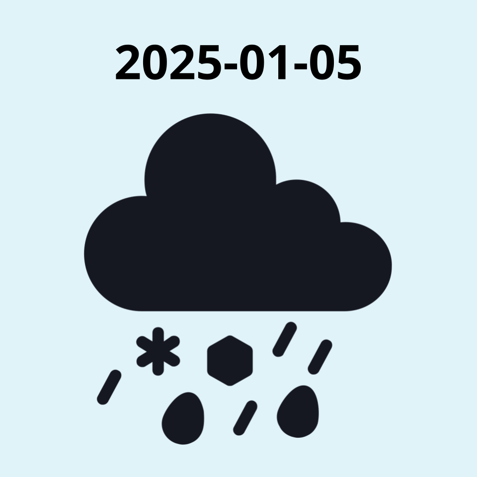 Icon of a rain cloud. 2025-01-05