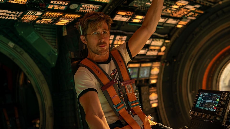 Ryan Reynolds on board of the Hail Mary.