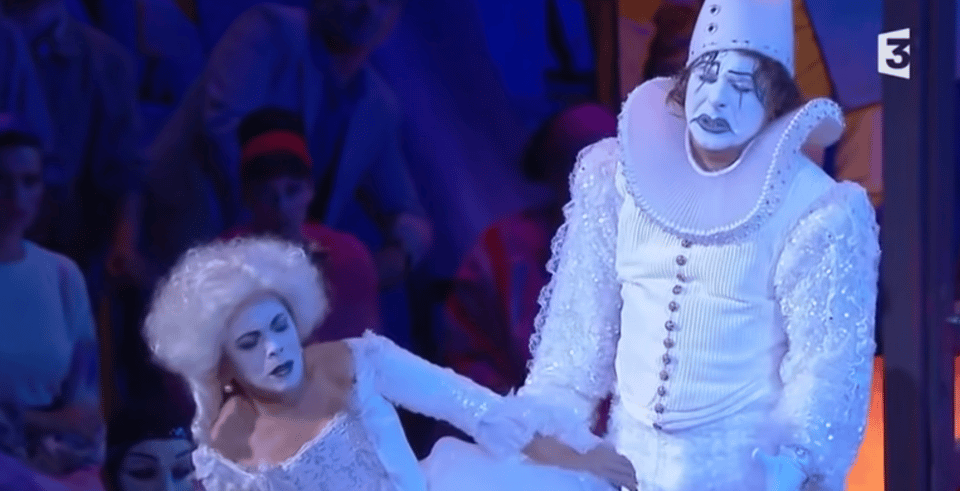 colombina and pagliaccio