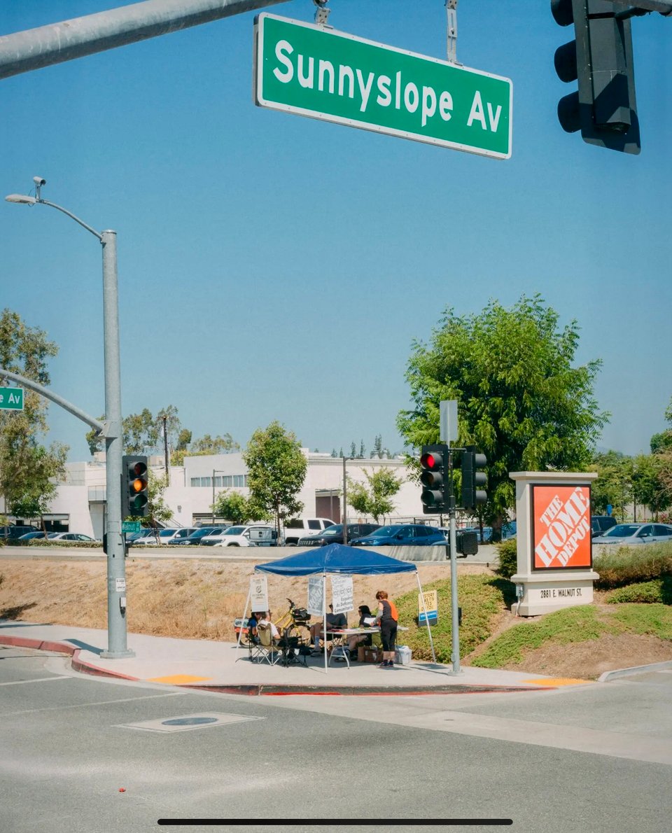 After ICE started targeting Home Depots, activists adopted various locations, showing up in shifts to look out for immigration
