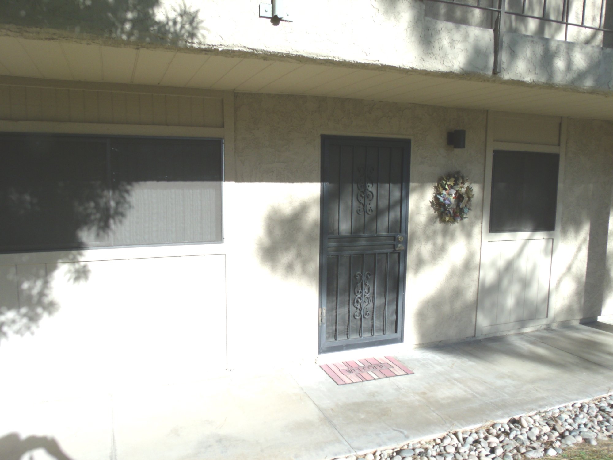Apartment 132A of the Winfield Apartments (now the Winfield Condominium) where actor Bob Crane of Hogan's Heroes fame was murdered on June 29, 1978. The Condo is located at 7430 E. Chaparral Road in S