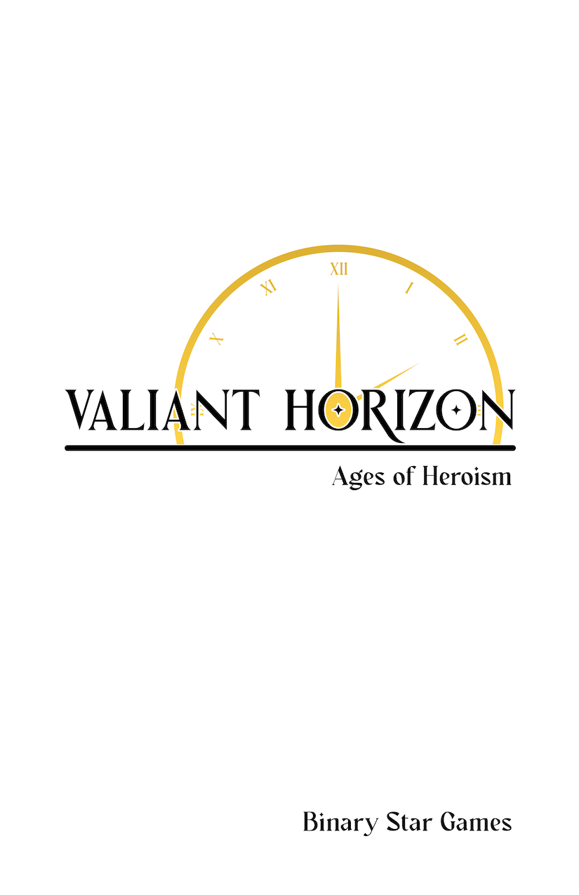 Valiant Horizon Ages of Heroism cover