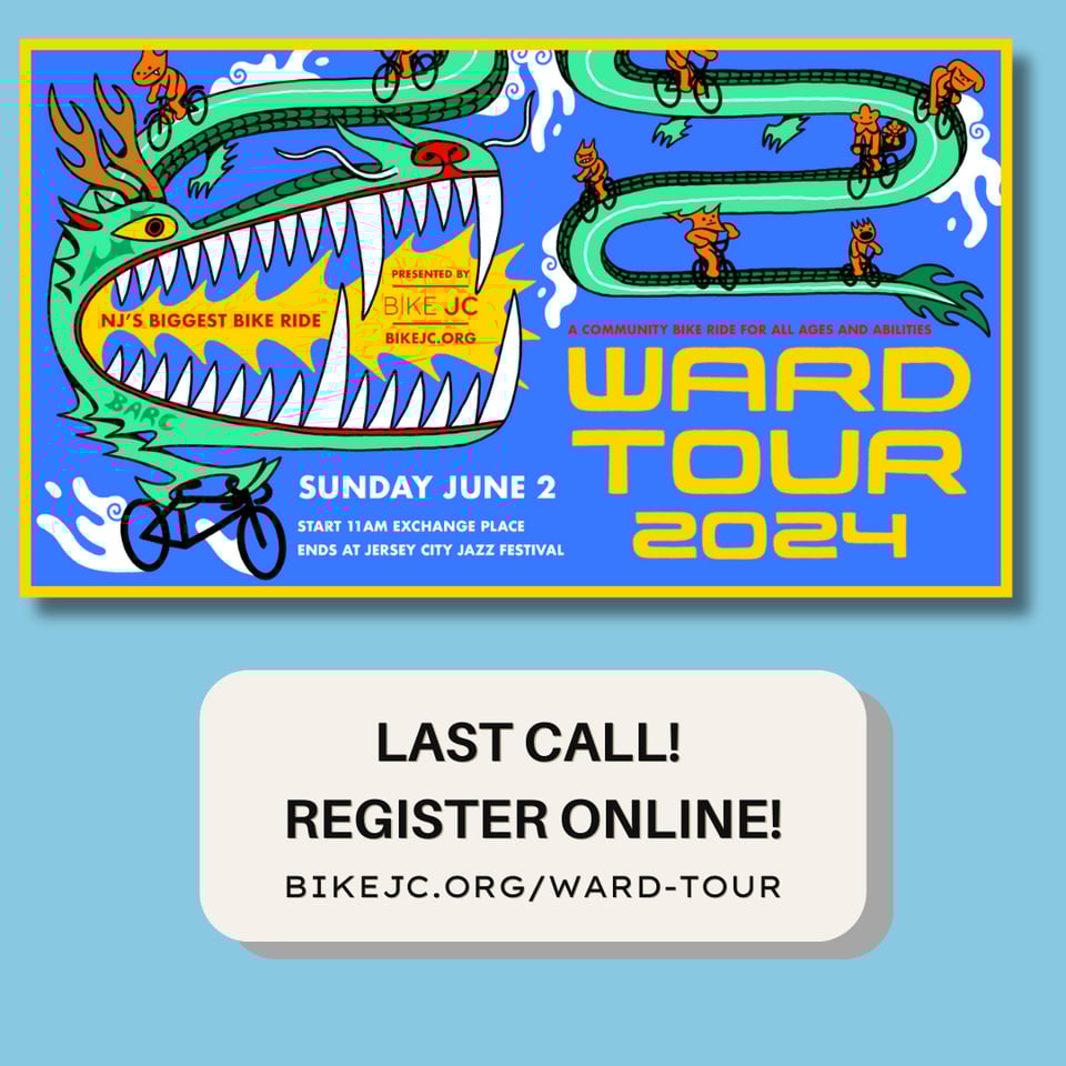 a poster for the ward tour