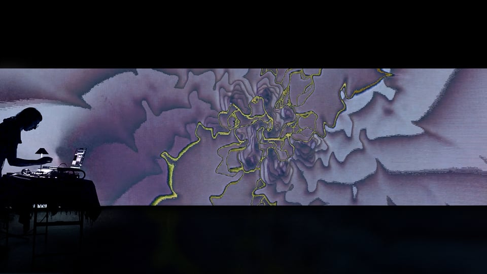 Still image of our performance at Orbits
