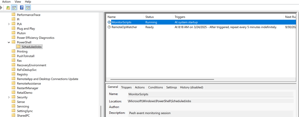 Creating a Monitoring Service with PowerShell
