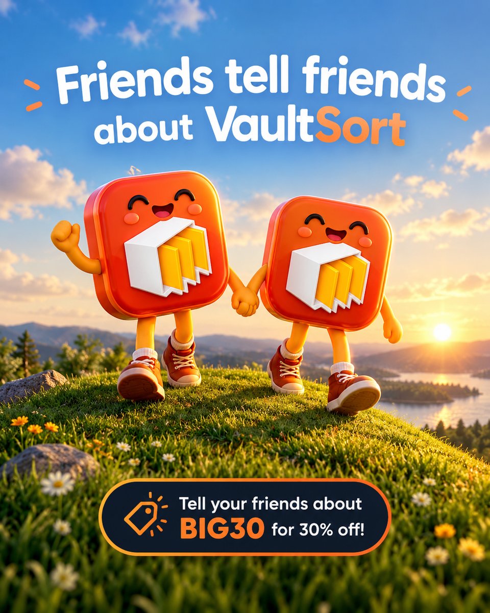 Friends Tell Friends About VaultSort
