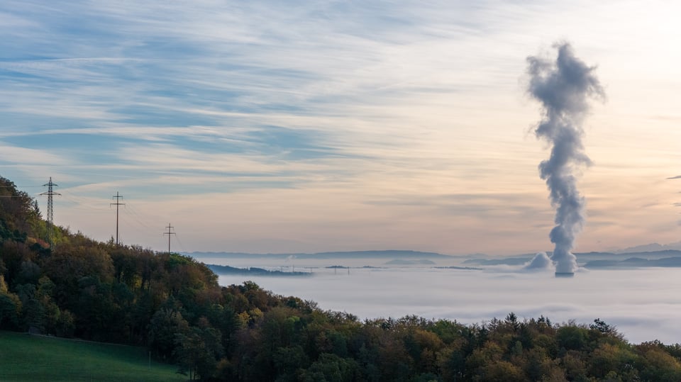 Das Kernkraftwerk Gösgen aus Sicht meiner Air 3