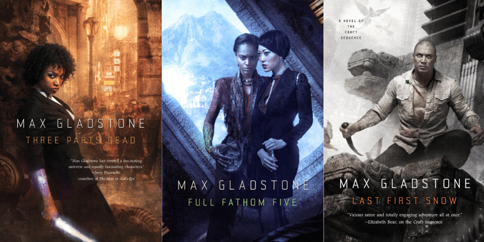 Various book covers from the Craft Sequence.