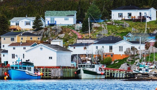 A Newfoundland outport. Badger’s Cove?