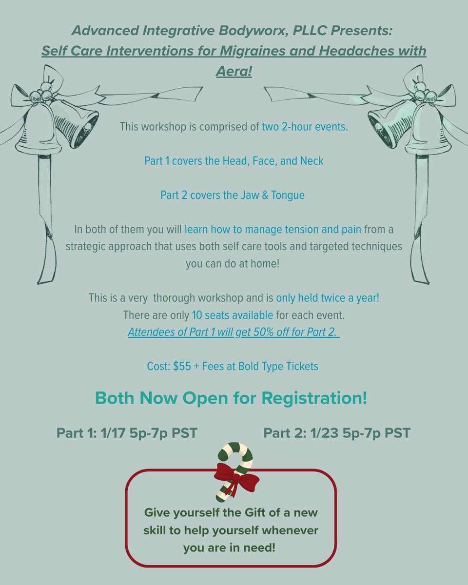 Flyer for my SIgnature workshop, held only twice a year. It is 2 2-hour workshops. Cost is $55+ fees for tickets. There's discounts if you ask for them, previously announced on the newsletter. Dates are 1/17 and 1/23, online.