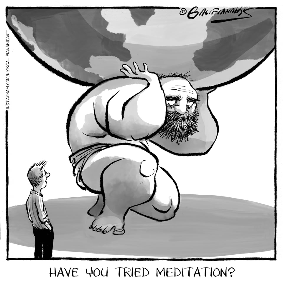 When the weight of the world is on your shoulders