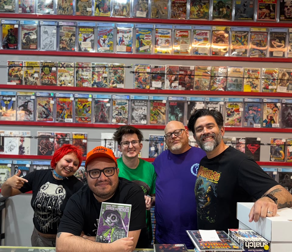 henry and the presido comics staff