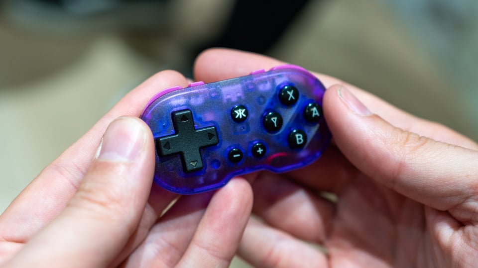 Tiny gaming controller.