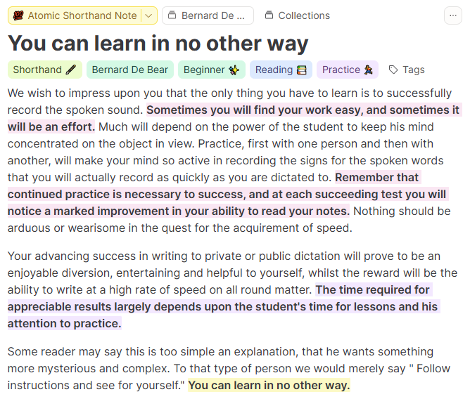 you can learn in no other way quote.