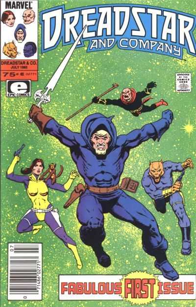dreadstar comic book cover