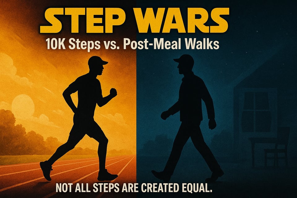Post meal walk vs 10k steps
