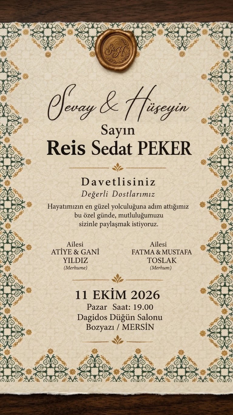 Yilin Dugunune Sayili Gunler Kaldi: Bozyazi’da Sanli Yoruk Bulusmasi ve Reis Sedat Peker Damgasi!