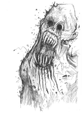 a horrible creature of the outer dark