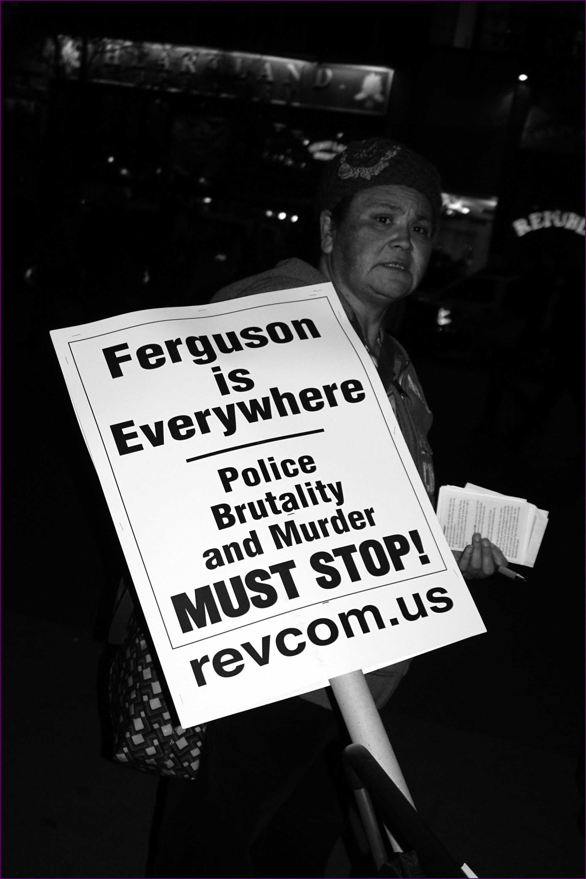 No Justice, No Peace.