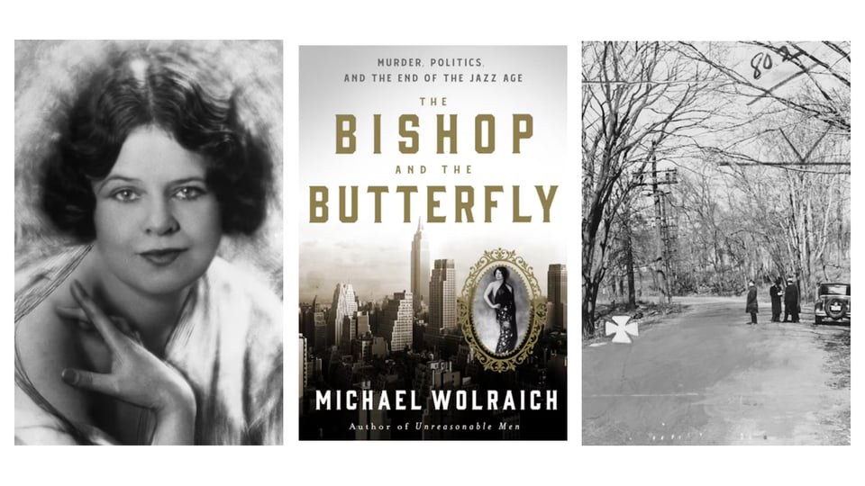 book cover and historical images